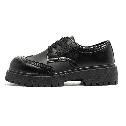 Zapatos de Cuero Casual con Tallado Brogue para Hombre - Image 5