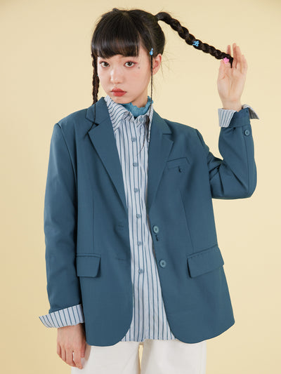 Blazer Otoñal Suelto y Casual para Mujer - Image 11