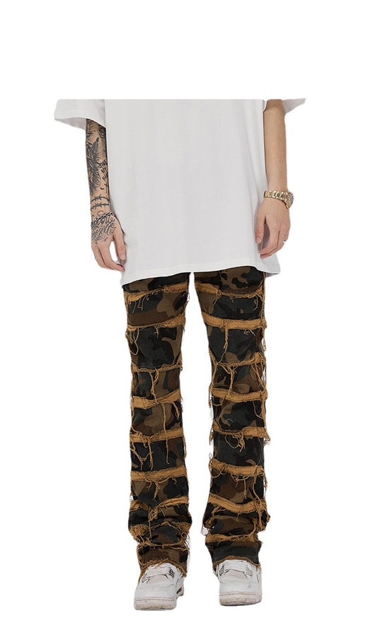 Jeans Casual Punk Micro para Hombre - Image 7