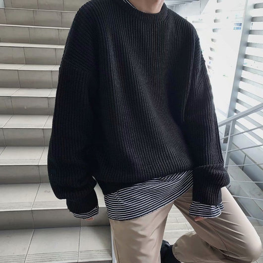 Suéter Holgado para Parejas - Tejido Acogedor Unisex - Image 10