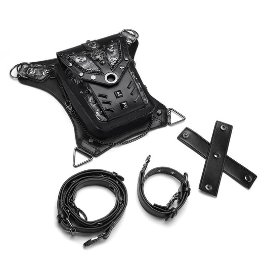 Bolso Messenger de Calavera para Dama - Diseño Único de Hombro Único - Image 3