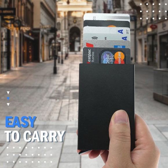 Dispensador Automático de Tarjetas en Aluminio con Tecnología Inteligente