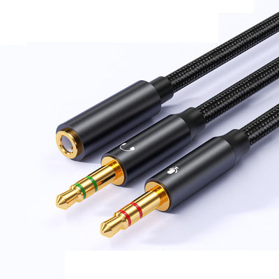 Cable Adaptador de Micrófono Headset 3.5mm para Audio - Image 13