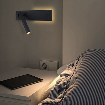 Panel Decorativo para Sala con Foco Orientable