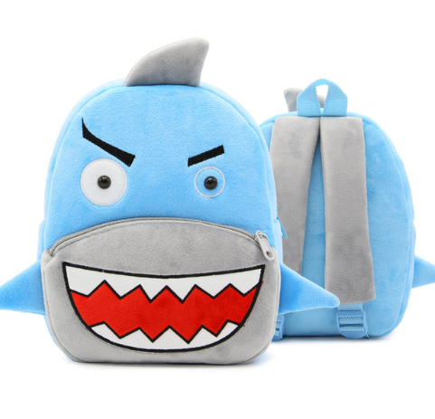 Mochila Escolar Infantil Arcoíris con Diseño Cartoon y Material Suave Peluche - Image 49