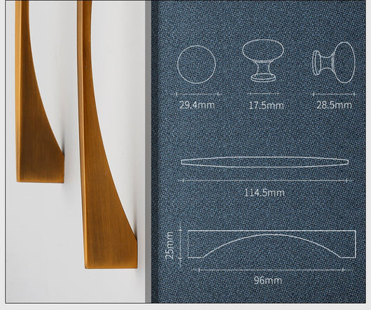 Tirador Minimalista Estilo Chino para Muebles - Image 10