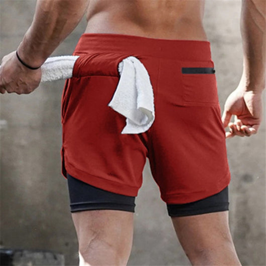 Shorts Joggers 2 en 1 para Hombre - Deportivos con Bolsillos Ocultos y Cierre de Seguridad - Image 19