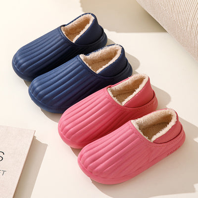 Pantuflas de Algodón para Hombre Impermeables con Talón Reforzado - Image 3