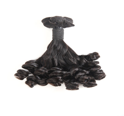 Peluca Trenzada Europea Americana de Cabello Real - Extensiones de Cabello Tejido