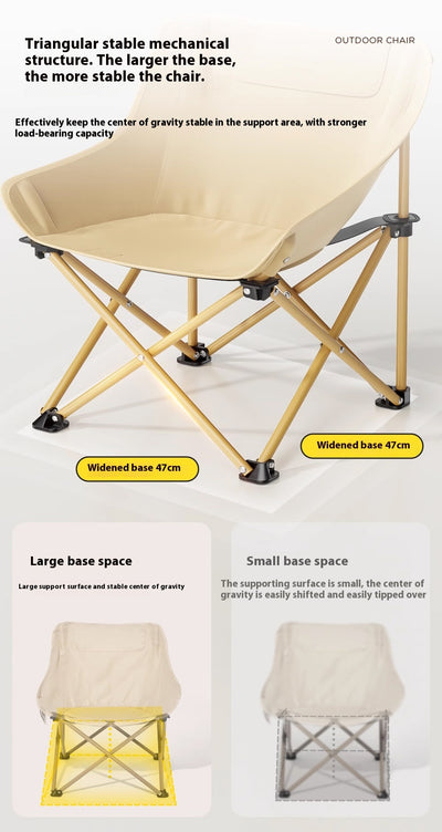 Silla de Camping Plegable con Respaldo Ergonómico - Image 19