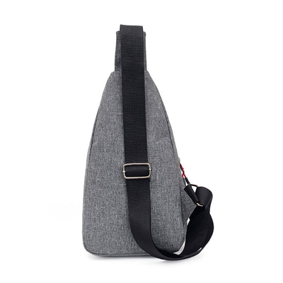 Bolsa Pectoral Nylon con Detalles Luminosos para Hombre - Image 4
