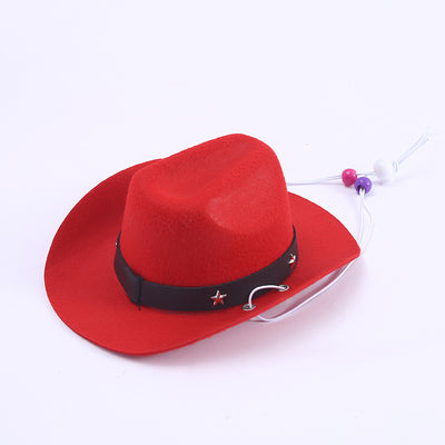 Sombrero Vaquero Miniatura de Poliéster para Mascotas - Image 3