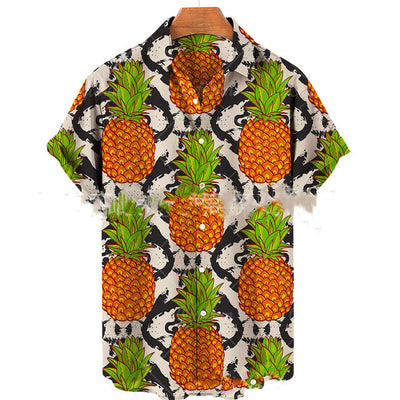 Camisa Casual Slim Fit con Estampado 3D para Hombre - Image 23