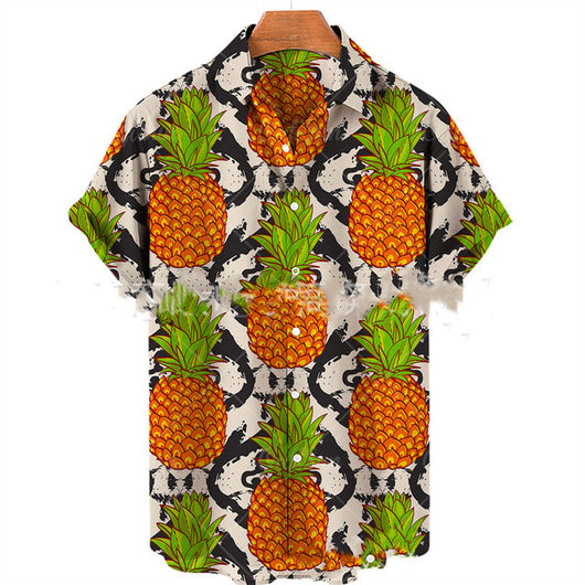 Camisa Casual Slim Fit con Estampado 3D para Hombre - Image 23
