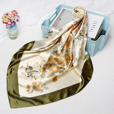Pañuelo Vintage Estampado para Mujer - Accesorio Profesional Versátil - Image 4