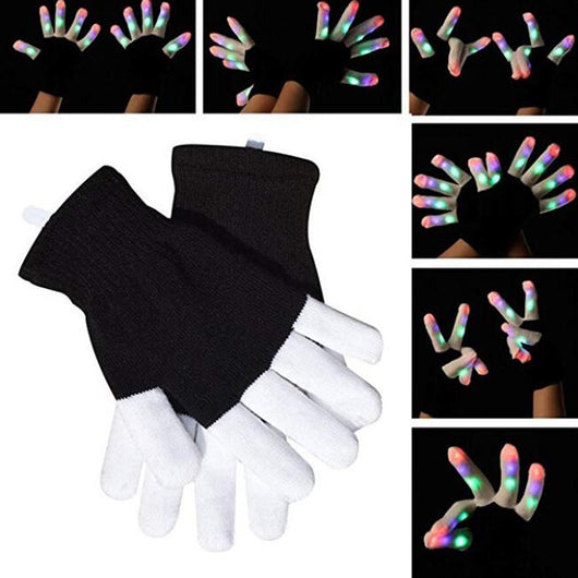 Guantes LED Arcoíris Luminosos - Image 7