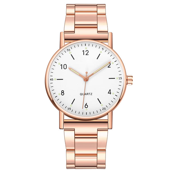 Reloj de Hombre Acero Inoxidable con Esfera Luminosa