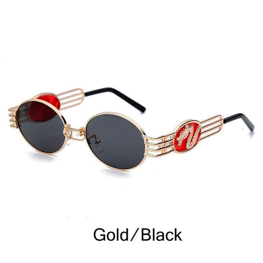 Gafas de Sol Dragon Chino con Armazón Metálico