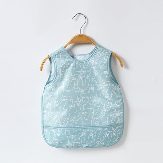 Babero Reversible Impermeable con Protección Frontal para Bebés - Image 12