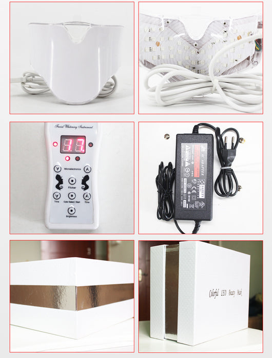 Máscara LED Facial 7 Colores - Instrumento de Belleza Profesional - Image 5