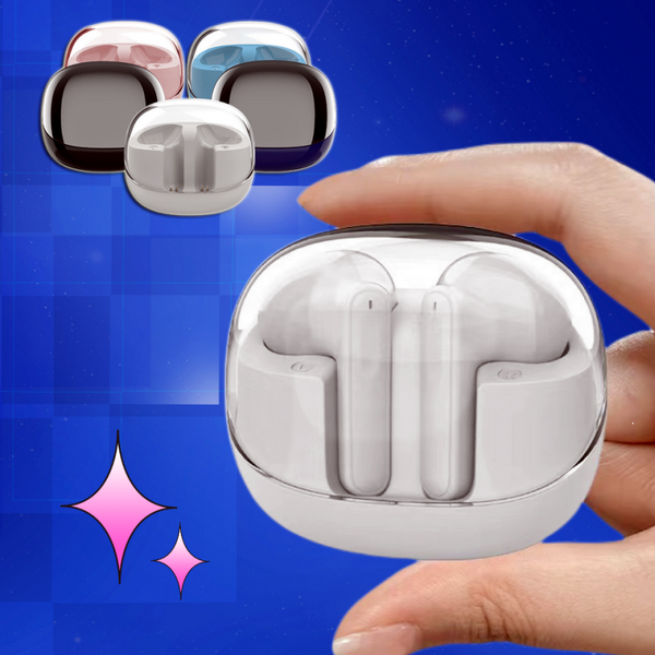 Auriculares Inalámbricos Bluetooth Mini Transparentes