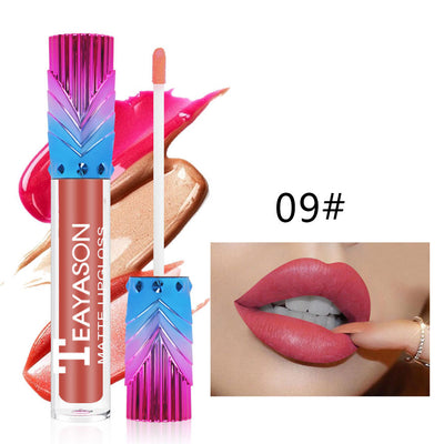 Labial Glaseado Rojo Intenso de Larga Duración - Fórmula Antiadherente - Image 7