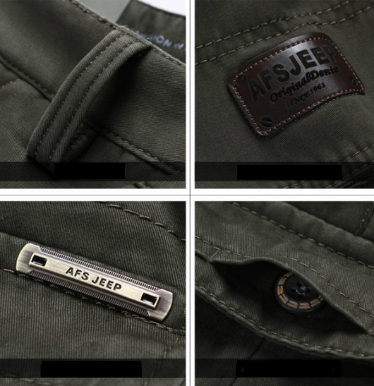 Pantalones de Invierno Battlefield Jipu - Overol Casual Plush para Hombre - Image 11