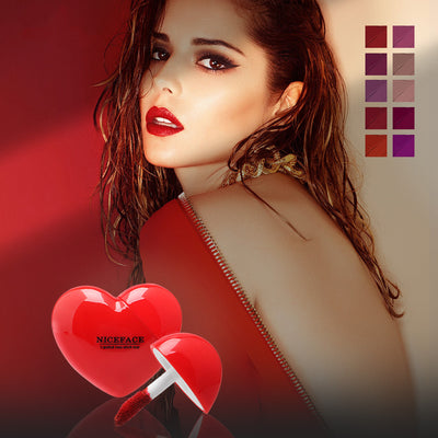 Brillo Labial Mate Sedoso Love Liquid - Larga Duración