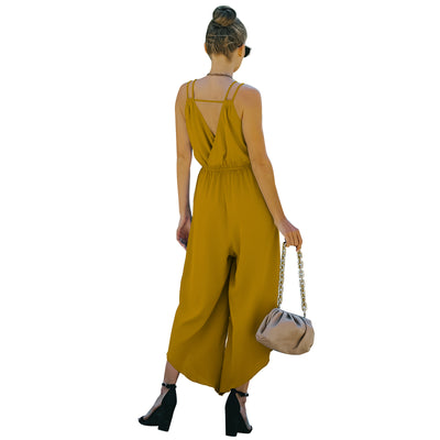 Jumpsuit Deportivo de Color Liso Estilo Europeo y Americano - Image 10
