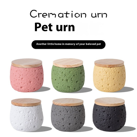 Urna Conmemorativa para Mascotas - Cremación de Perros y Gatos