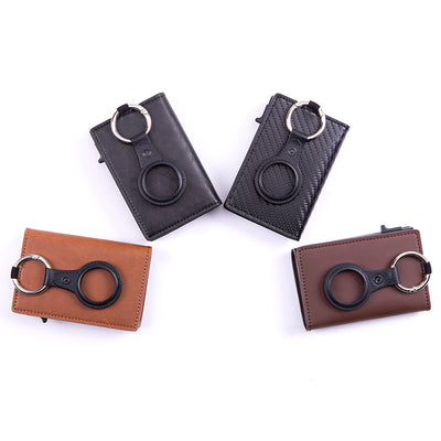 Funda Protectora AirTag con Soporte de Tarjetas - Antiloss Inteligente