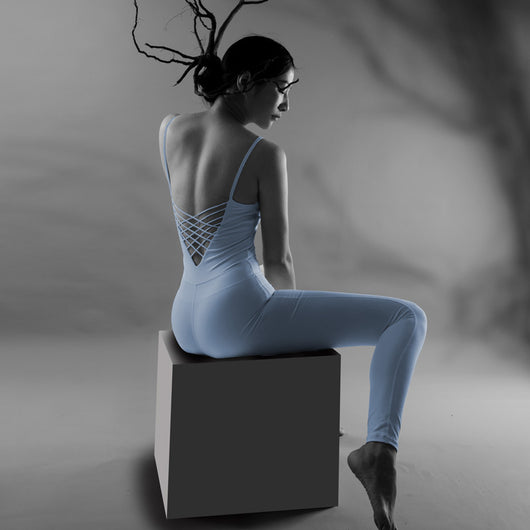 Traje de Yoga Aéreo Ajustado Profesional para Verano - Image 6