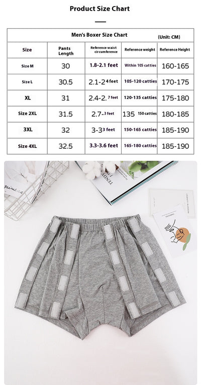 Calzoncillos Tipo Boxer de Grado Hospitalario para Hombre Eeucc Off - Image 9