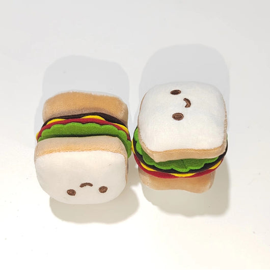 Juguete Antiestés para Mascotas con Sonido de Hamburguesa - Image 9