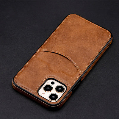 Funda de Cuero PU Premium para Celular con Diseño Ejecutivo