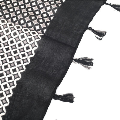 Pañuelo Minimalista de Algodón y Lino para Mujer - Image 6