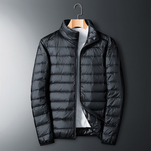 Chaqueta Ligera para Hombre con Cuello Alto - Image 5