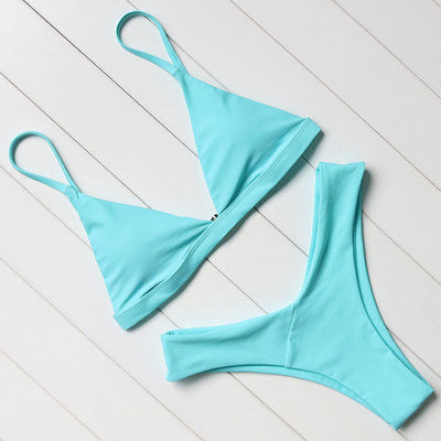 Bikini Push Up Rojo - Traje de Baño Realzador para Mujer - Image 45