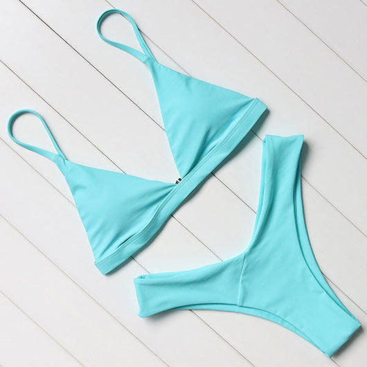 Bikini Push Up Rojo - Traje de Baño Realzador para Mujer - Image 45