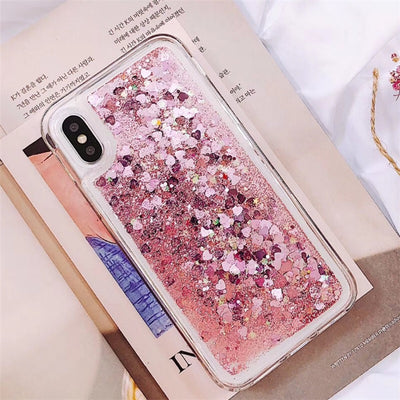 Funda Transparente con Efecto Arenas Movedizas para Teléfono - Image 10