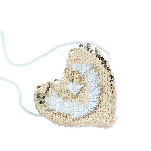 Bolso Bandolera Brillante con Llavero de Amor - Image 6