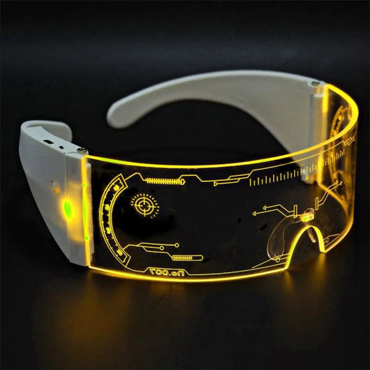 Gafas Luminosas Inteligentes para Ciclismo y Viajes Nocturno - Anticolisión