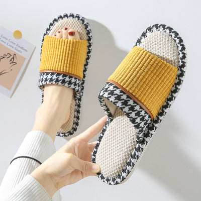 Pantuflas de Lino para Mujer - Cómodas, Transpirables y Antideslizantes - Image 5