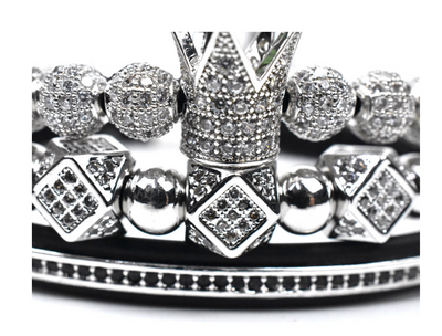 Pulsera Triangular Corona Delicada - Image 7