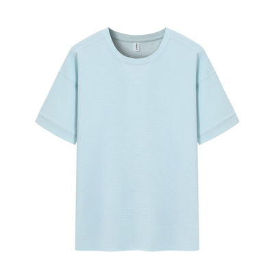 Camiseta Manga Corta Textura Waffle para Hombre - Image 12