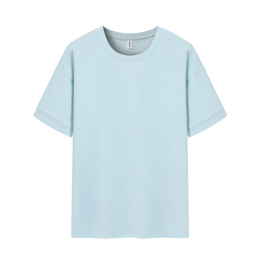 Camiseta Manga Corta Textura Waffle para Hombre - Image 12