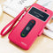 Funda Protectora para Celular con Ventana y Cierre Flip Antigolpes