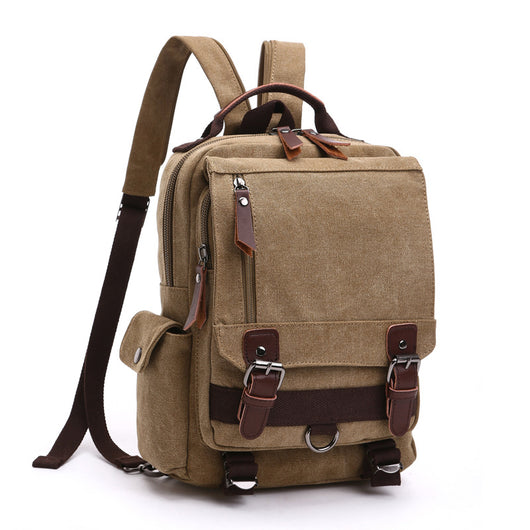 Bolsa de Pecho Cruzada de Lona para Viajes y Aventuras al Aire Libre - Image 6