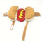 Abrigo Perro Hot Dog - Traje Invierno Cálido para Mascotas Pequeñas y Medianas