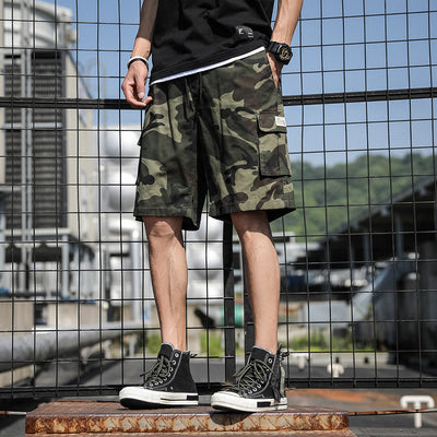 Shorts Tácticos Camuflaje con Cinco Bolsillos - Image 3